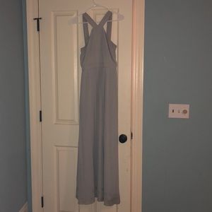Grey Lulus Bridesmaid Dress